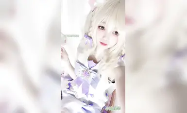 Twitter สุดยอดโลลิคอนทราสต์ [เซียวหลิงเจียง] สัมผัสตัวเองและใส่ BB ในคอลเลกชั่น COS ต่างๆ สุดสีชมพูและอ่อนโยน (11)