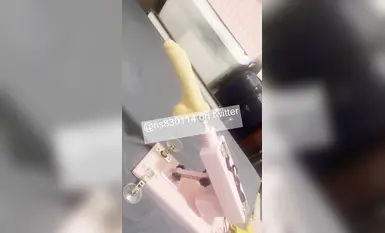 2024年，台湾牙套美女【RayRay 芮芮】推特福利，超市大奶露出，双管齐下3P啪啪啪，难得露脸(4)