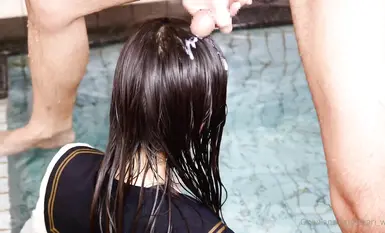 【輕度獵奇】高顏值日本氣質素人少婦「mari_wam」OF露臉私拍 反差美人妻沉淪精液地獄【第二彈】 (24)