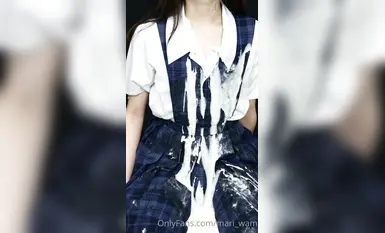 【輕度獵奇】高顏值日本氣質素人少婦「mari_wam」OF露臉私拍 反差美人妻沉淪精液地獄【第四彈】 (7)