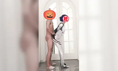 ⚡大长腿极品女神COS绫波丽，高冷颜值女神也有臣服的一天，暴力扶腰后入攻速拉满女神体检极致性爱体验