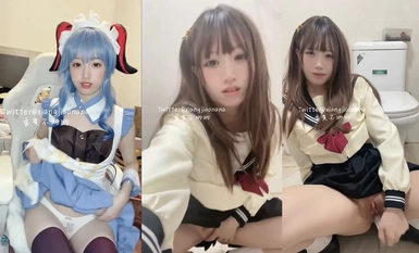 Jalang humanoid kecil yang terbaik! Wajah yang ditunjukkan di Twitter manis dan suci, gadis kebajikan pasca-00 [Banana Bu Na Na] langganan VIP terkini, wajahnya berada dalam bingkai yang sama dengan semua jenis crape myrtle (3)