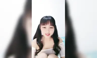 트윈 포니테일을 한 어린 학생 소녀 [도넛] 보지를 펼치고 분홍색 부드러운 전복을 자위합니다 (10)