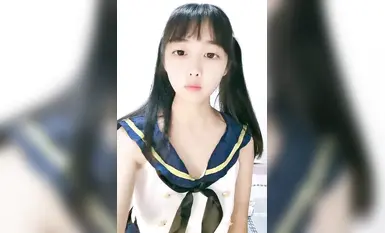 雙馬尾學生嫩妹【甜甜圈】掰穴自慰 粉嫩鮑魚 (8)