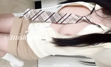 8月の水なし最新商品！オタクの女神のTwitterは甘くて甘い、福祉ジ[Sleepy Bear] VIP個人撮影、小道具Ziweiが自慢のボディを全方位に披露(1)