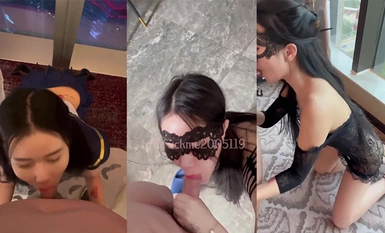 广州极品反差女【晴晴】05年小女生想不到如此之骚，户外露出啪啪、变装丝袜道具口交，电影院做爱等等，玩的非常开！ (2)