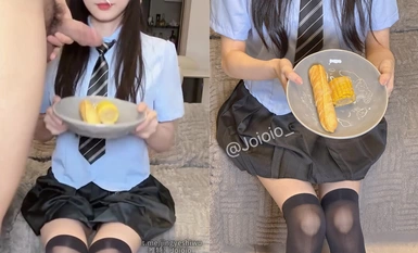 【8.16現在】厳重注意！びっくり仰天！従姉妹を精液と小便を食べる雌犬に調教する (6)