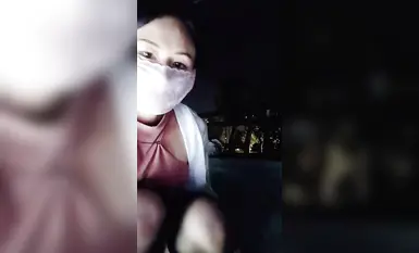 私密電報群VIP福利，戶外露出紫薇，極騷母狗【小湯圓】道具雙通高潮噴水，擼點滿滿 (4)