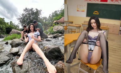 300,000 peminat, selebriti internet Meituan Waiyuanyuan terkenal, model Xiuren.com "Little Doudou", sumber Twitter penuh, pakar pendedahan teratas dengan kaki panjang dan muka (1)