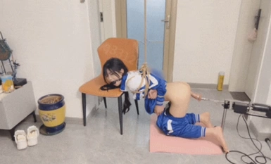 【欢乐谷】剧情演绎：校花的噩梦捂晕捆绑炮击插无毛小穴口爆