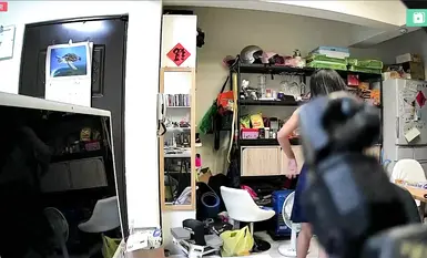 2024-04-29_臺北家庭監控_[內褲微露點]_姐姐起床穿衣服微露點_妹妹回家_媽媽回家_姐姐回家