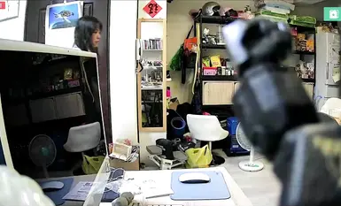 2024-04-29_臺北家庭監控_[內褲微露點]_姐姐起床穿衣服微露點_妹妹回家_媽媽回家_姐姐回家