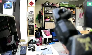 2024-04-25_臺北家庭監控_[內褲全裸]_全家人回家_輪流洗澡