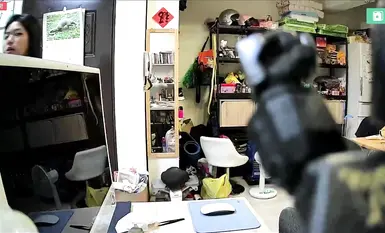 2024-05-01_Taipei home surveillance_[hubad na damit na panloob at panty]_Tumayo si ate at nagpalit ng damit_Halili sa pagligo ang buong pamilya