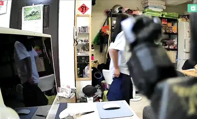 2024-05-01_Taipei home surveillance_[hubad na damit na panloob at panty]_Tumayo si ate at nagpalit ng damit_Halili sa pagligo ang buong pamilya