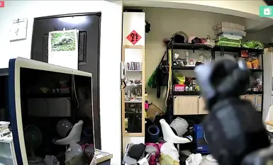 2024-05-03_臺北家庭監控_[內褲微露點]_回家換褲子_洗完澡穿內褲_跟爸爸講話穿褲子