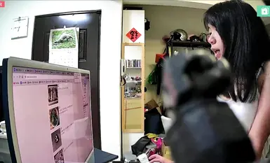 2024-05-27_臺北家庭監控_[內褲]_妹妹起床_妹妹回家_姐姐洗澡圍浴巾_妹妹開信箱_妹妹洗澡