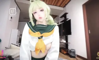 极品淫娃学妹【鸡教练】女友Cos成憧憬的魔法少女吸吮嫩穴蜜汁肏穴攻速加倍紧夹肉棒后入极深内射子宫