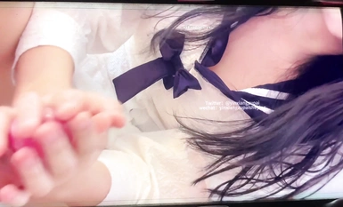 2024年9月最新流出【印象足拍32期+第一期】妹妹非常清純，C罩杯美乳又白又大，害羞的樣子可愛