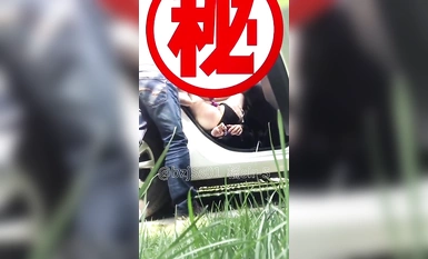 专约极品大神『橘sir-S』地点：人妻公司停车场，事件：蒙眼捆绑，开着车门强制高潮(1)