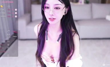 The most beautiful OL on Stripchat~Goddess [JayPope] sexy white lining black stockings~fucking and squirting show (2)