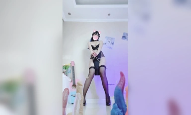 Pertunjukan September terbaru gadis kebajikan terbaik Twitter, dewi manis dan masin [Xiaoxianyun], pelbagai pakaian seragam erotik dengan kecerunan tarian bogel, prop myrtle crape, penuh dengan titik melancap (2)