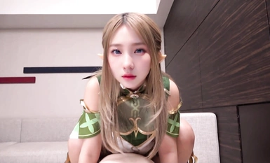 AIAV-004 [Kana Yura] [3.1D] AI เอลฟ์ผู้ผิดศีลธรรม AINALIND นางฟ้าเถาวัลย์ที่หลงเข้าไปในโลกแห่งความเป็นจริง