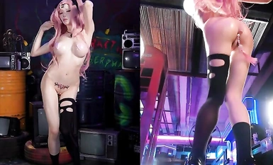 B站【Yiko湿润兔咬一口兔娘】最新『妮可三百窟』 Shake it 双视角骚舞SM捆绑很顶