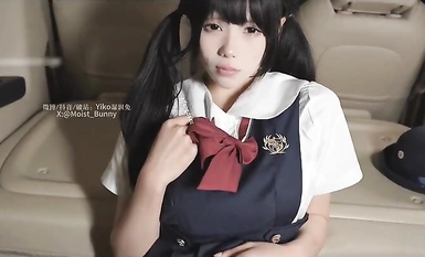 Stesen B [Take A Bite of the Bunny Girl] Sut kelasi terbaharu yang ditangkap pada bulan September + gadis comel bersahaja + tarian seksi + plot kecil thong kencing