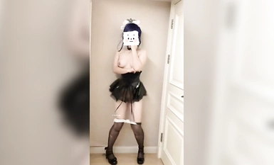 Lolita yang paling tampan di Twitter [Boneka Maru No. 1] Faedah tarian bogel VIP (2)