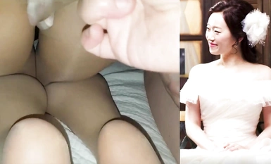 Yi Yuna 穿着连裤袜被干