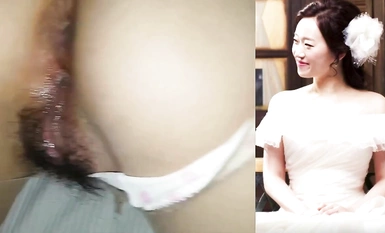 Yi Yuna 穿着连裤袜被干