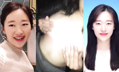 Yi Yuna 在厕所隔间内兼职口交