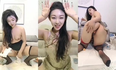 [Sugar Baby] Goddess Royal Sister ในถุงน่อง, ขาสวย, การใส่แตงกวาและมะเขือยาวและการช่วยตัวเอง (8)