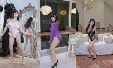 b站宅舞up主【咬一口兔娘】裸舞46部合集，90分钟粉丝珍藏版，全裸露脸露三点裸舞，宅舞，脱衣舞(2)