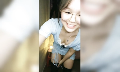 清純粉嫩眼鏡娘@酒窩小妹 尺度福利秀 (15)