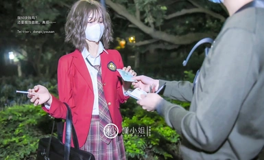 【深夜企劃】極品模特【懂小姐】-放課後の不良少女（下）