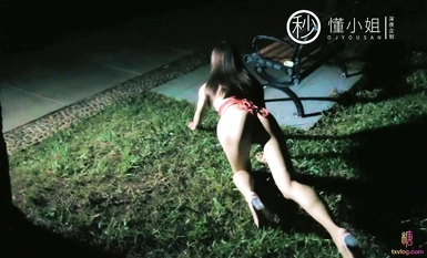 [심야프로젝트] 최고의 모델 [미스 이해하기] - 심야 공원 벤치에서 챌린지 미션 노출 및 자위