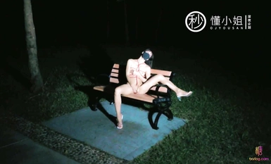 [심야프로젝트] 최고의 모델 [미스 이해하기] - 심야 공원 벤치에서 챌린지 미션 노출 및 자위