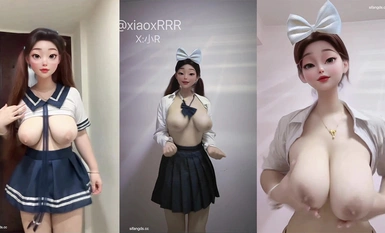 หน้าอกใหญ่และลาอ้วน Welfare Girl @ 小R Exclusive VIP กลุ่มดูการเต้นรำเปลือยคอลเลกชันตอนที่สอง (1)