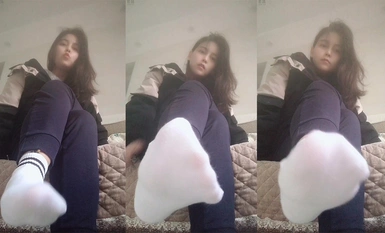 Koleksi wanita berkaki sutera tampan@豆满月 menghina dan mengeluarkan intipati (16)