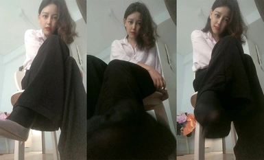 คอลเลกชันน้องสาวเท้าไหมหน้าตาดี@豆满月 ดูถูกและสกัดแก่นแท้ของเธอ (4)