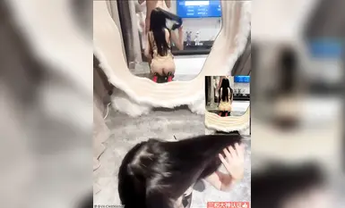 최고의 연예인 주변 여신 [광저우-샤오 티엔] 그 출장 기간 동안 매춘부 마스터가 엿본 거시기.