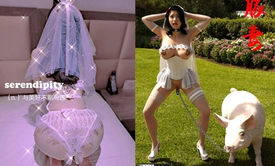 10월 최신 혜택! 트위터 대조 여성 동물 아내 [Slut Xin'er] 대규모 뷰, 닭고기를 먹고 계란을 핥고 정자를 빨아 먹는 모습 (2)