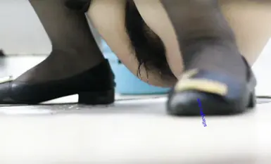 แอบถ่ายเซลฟี่ในห้องน้ำ