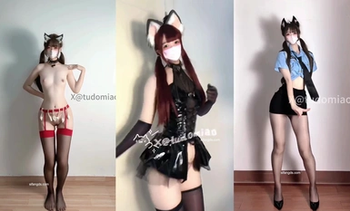 Twitter's top nude dancer Welfare Girl [Potato Meow] is a new nude dancer Welfare Girl, but her nude dance is extremely professional. It is not an exaggeration to say that she is the ceiling of the nude dance world. She is good at Douyin-style nude dance.