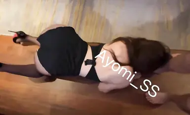 模特身材反差女神【Ayomi_SS】大波浪姐姐叼著內褲被肏 bb里都是白沫沫，一個合格的小母狗 會滿足主人的任何要求