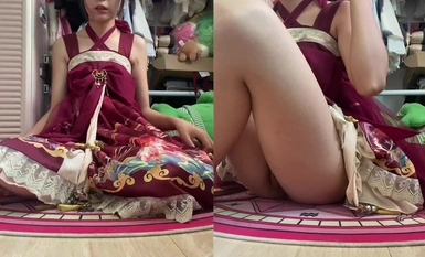 ロリータ福祉の乙女「マイマイクリスピーチキン」第1話、90分ファンコレクターズエディション、白虎、小道具オナニー、優しい射精(6)