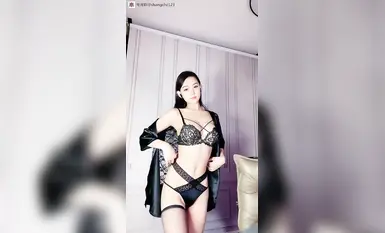 [뤄유유] 여신의 귀환, 스타킹과 속옷과 비키니의 아름다운 다리, 섹시 댄스 유혹, 17 (8)