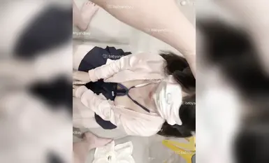 #babyandbay 有錢人的洩慾小母狗，自慰SM啪啪太嫩了 (1)